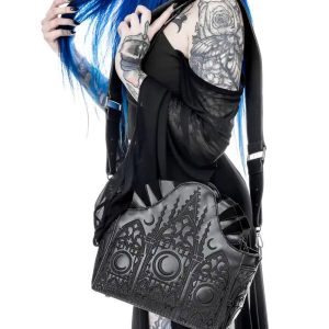 Restyle Dark Altar Shoulder Bag