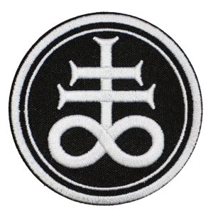 Leviathan Cross Embroidered patch