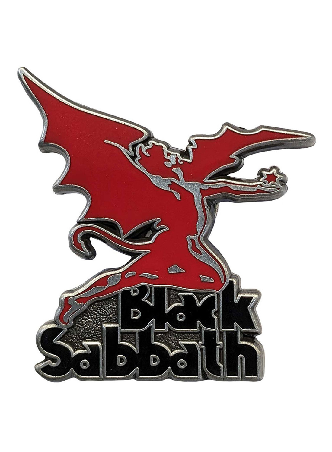 Black Sabbath Logo Daemon Pin Badge