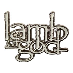 Lamb Of God Metal Pin Badge