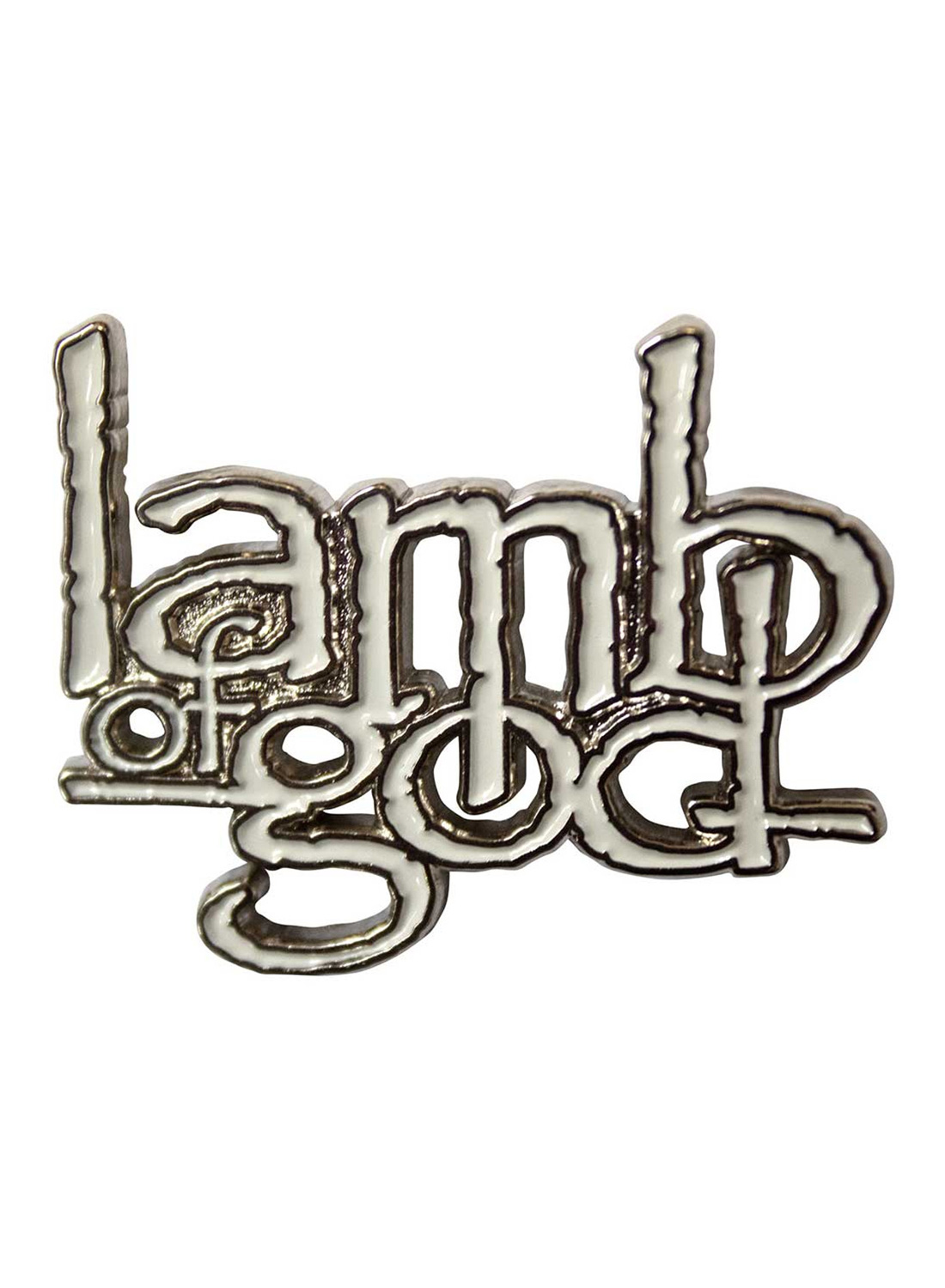 Lamb Of God Metal Pin Badge