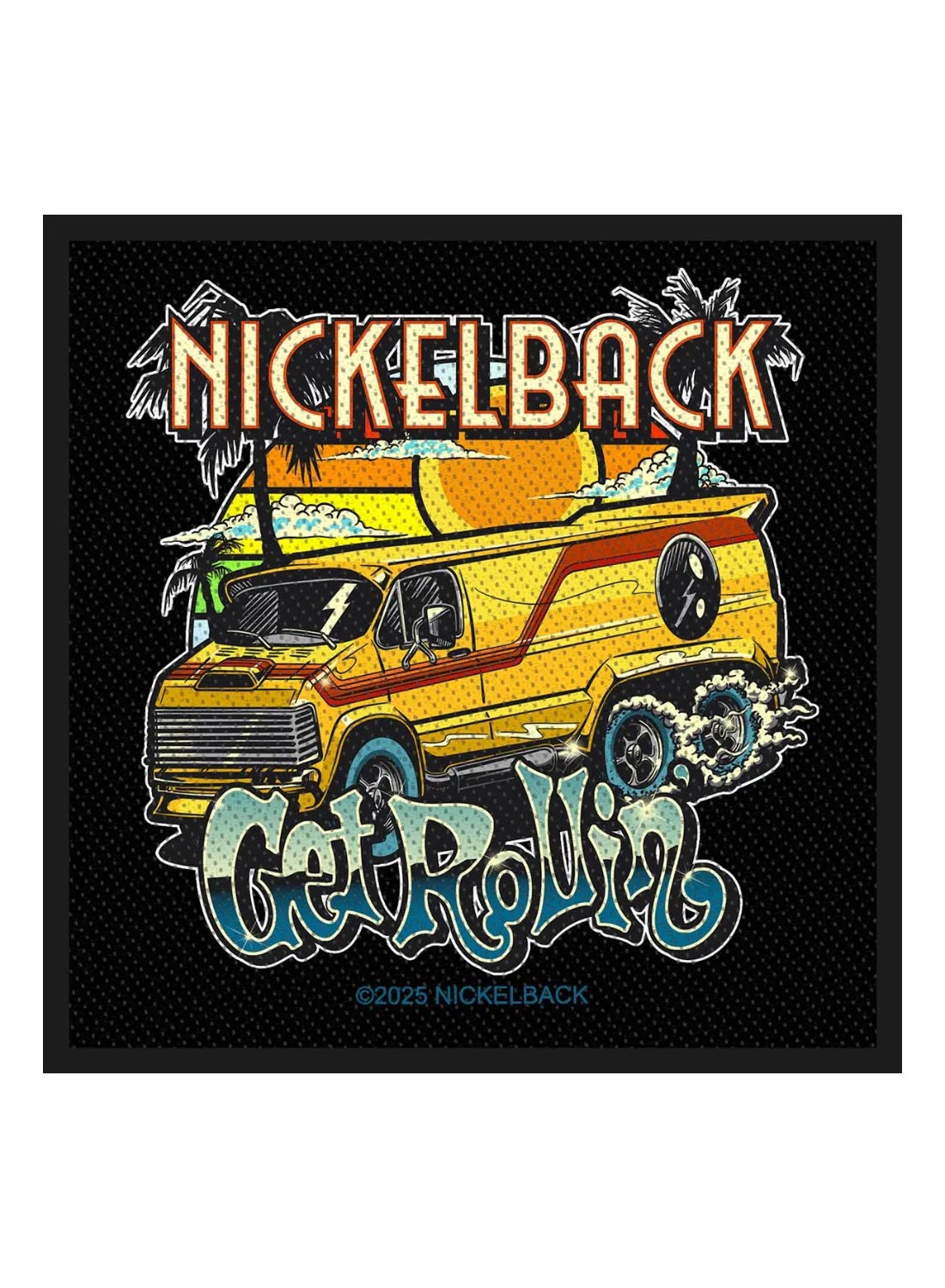 Nickelback Get Rollin Patch