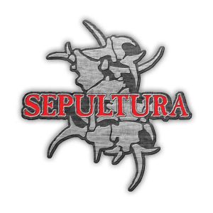 Sepultura Logo S Metal Pin Badge