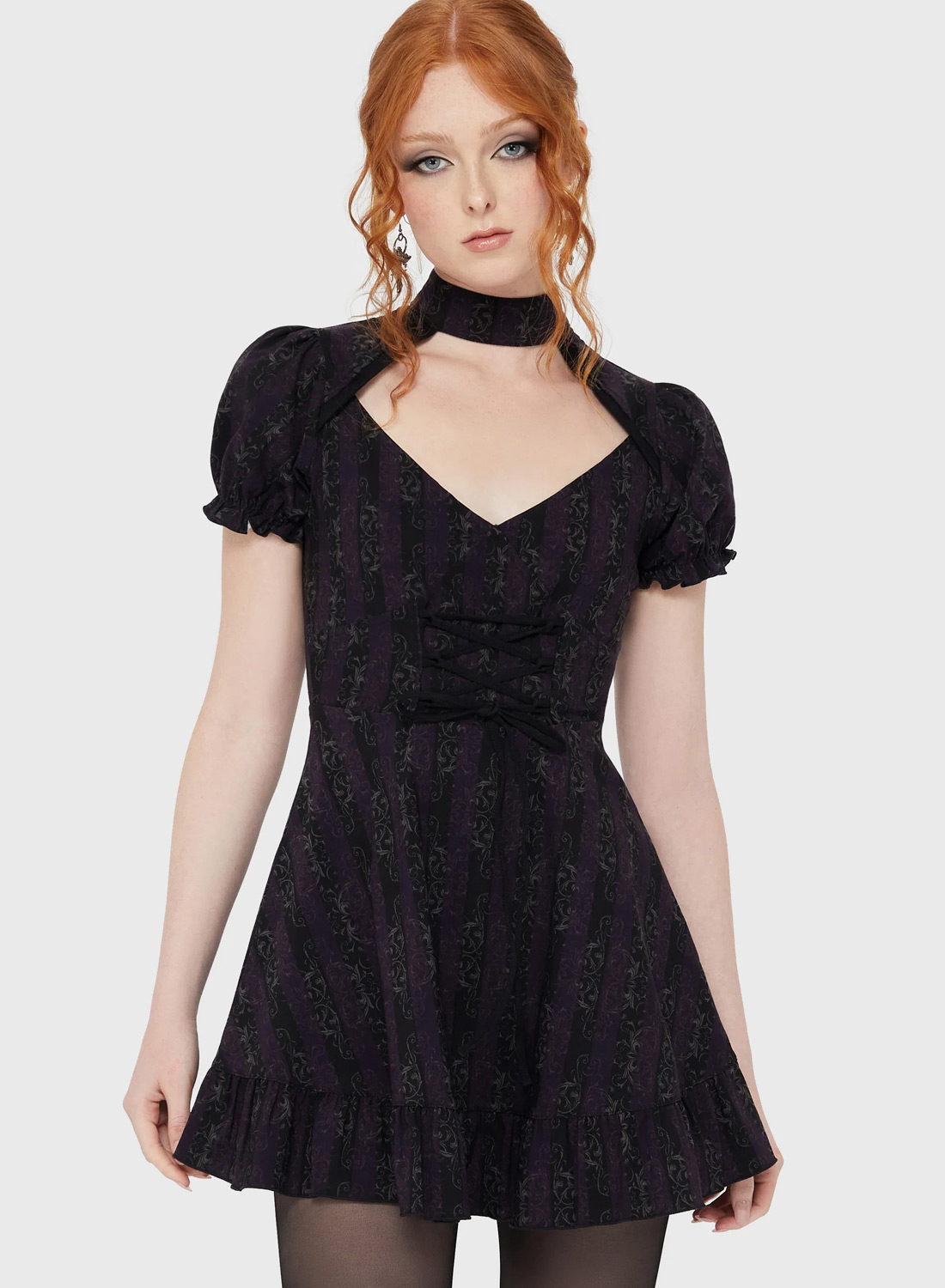 Killstar Haunted Phase Mini Dress