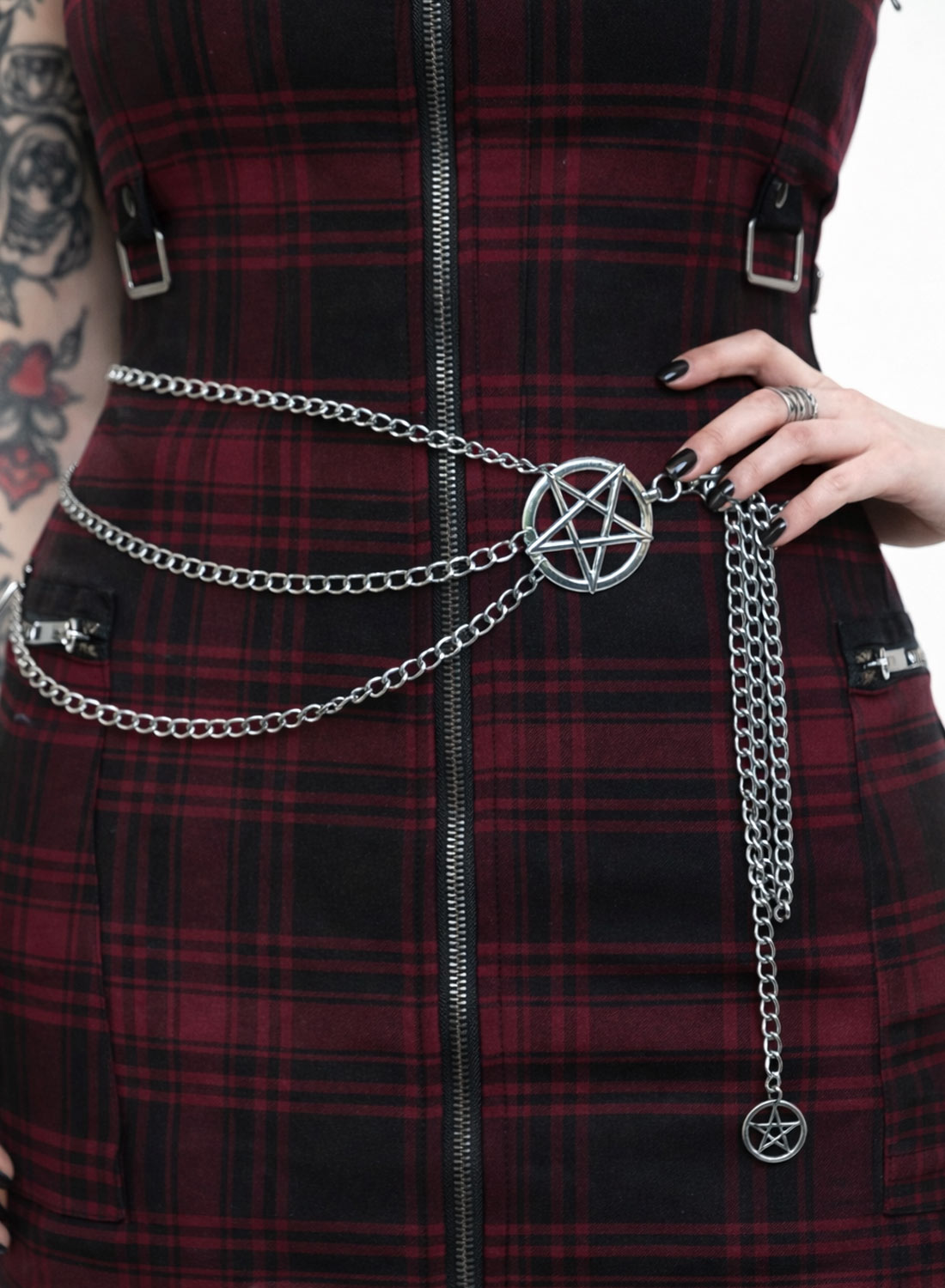 Tree Chained Pentagram Belt