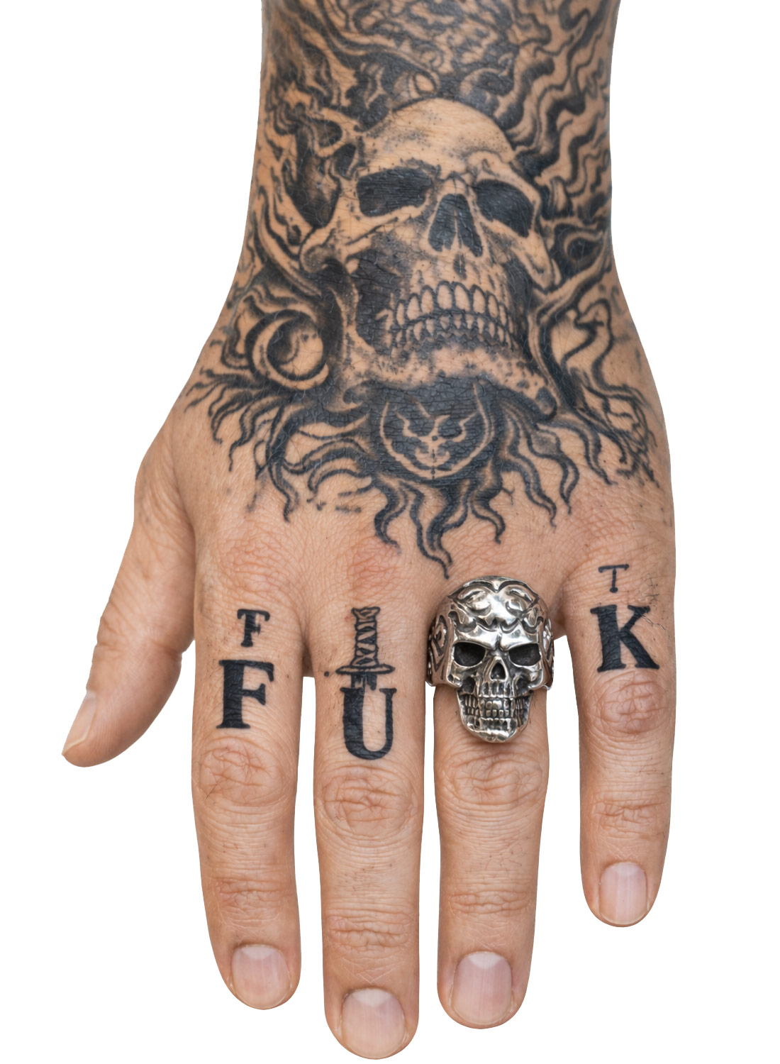 Tribel Skull Ring