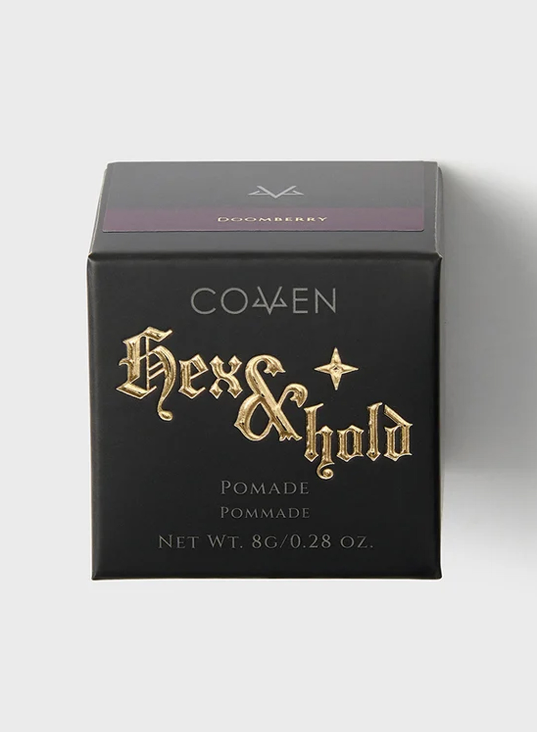Killstar Hex & Hold Doomberry Pomade – multifunktionell högpigmenterad makeup för läppar, ögon, ögonbryn och kinder.