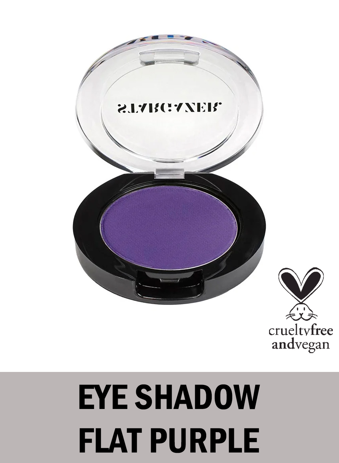 Stargazer Eye Shadow Flat Purple lila vegansk ögonskugga